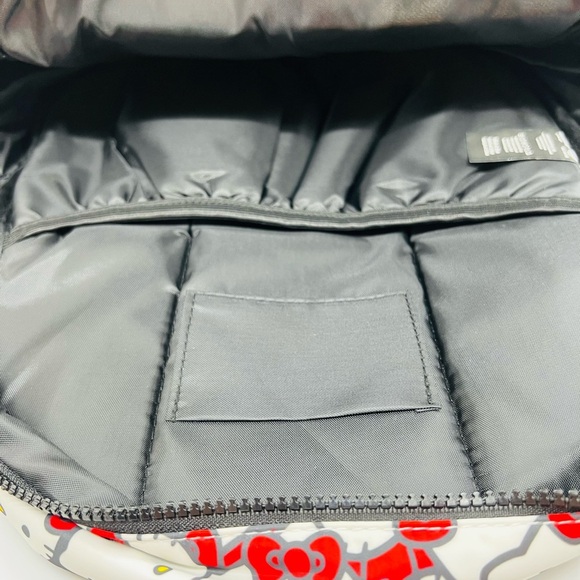 Hello Kitty Bioworld Red, White & Black Backpack NWOT - Picture 9 of 11